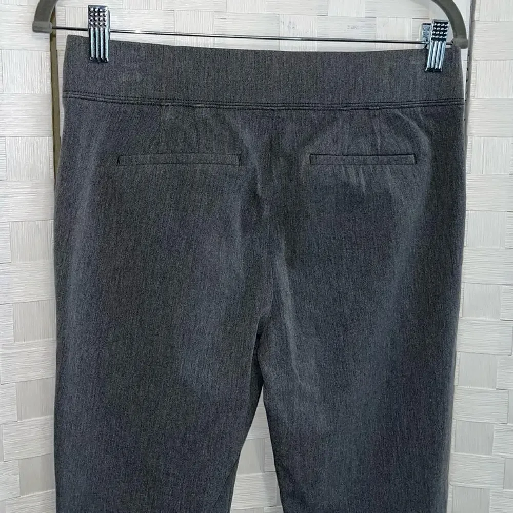 Talbots Women’s Pull On Skinny Ankle Pants Size 4 Grey Gray Classic Slim Fit - Picture 7 of 7